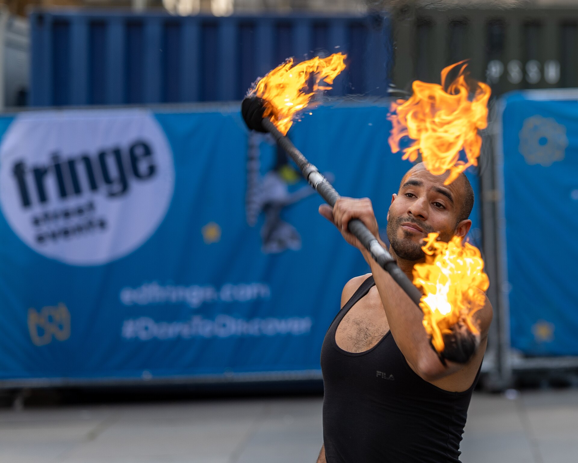 The vibe in the streets at the 2025 Edinburgh Festival Fringe.