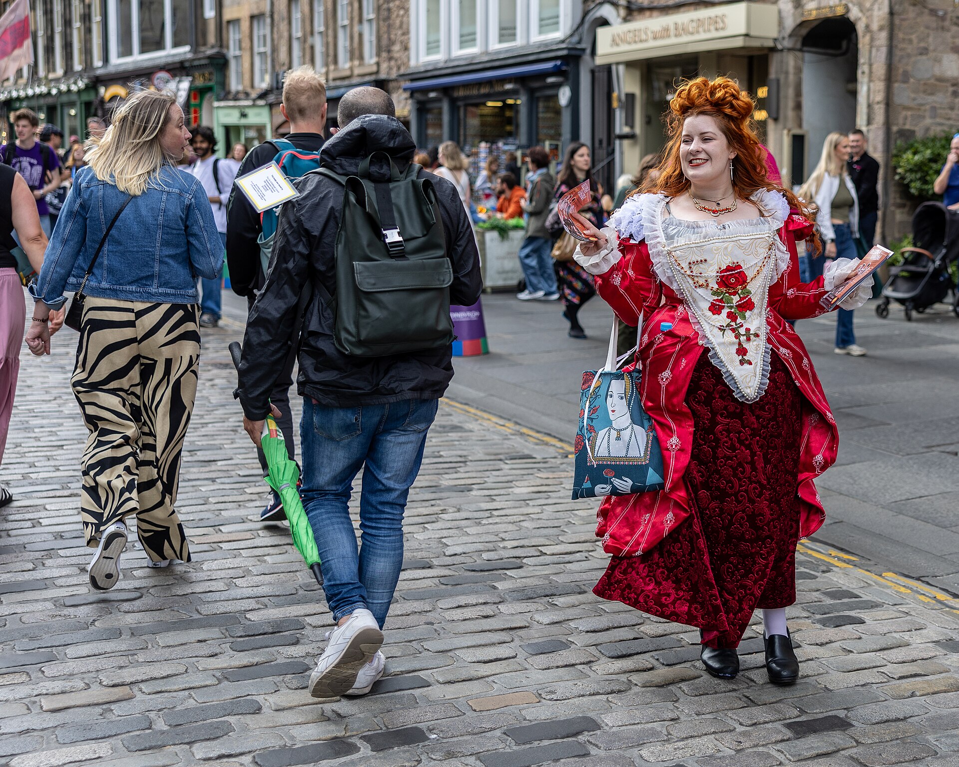 The vibe in the streets at the 2025 Edinburgh Festival Fringe.