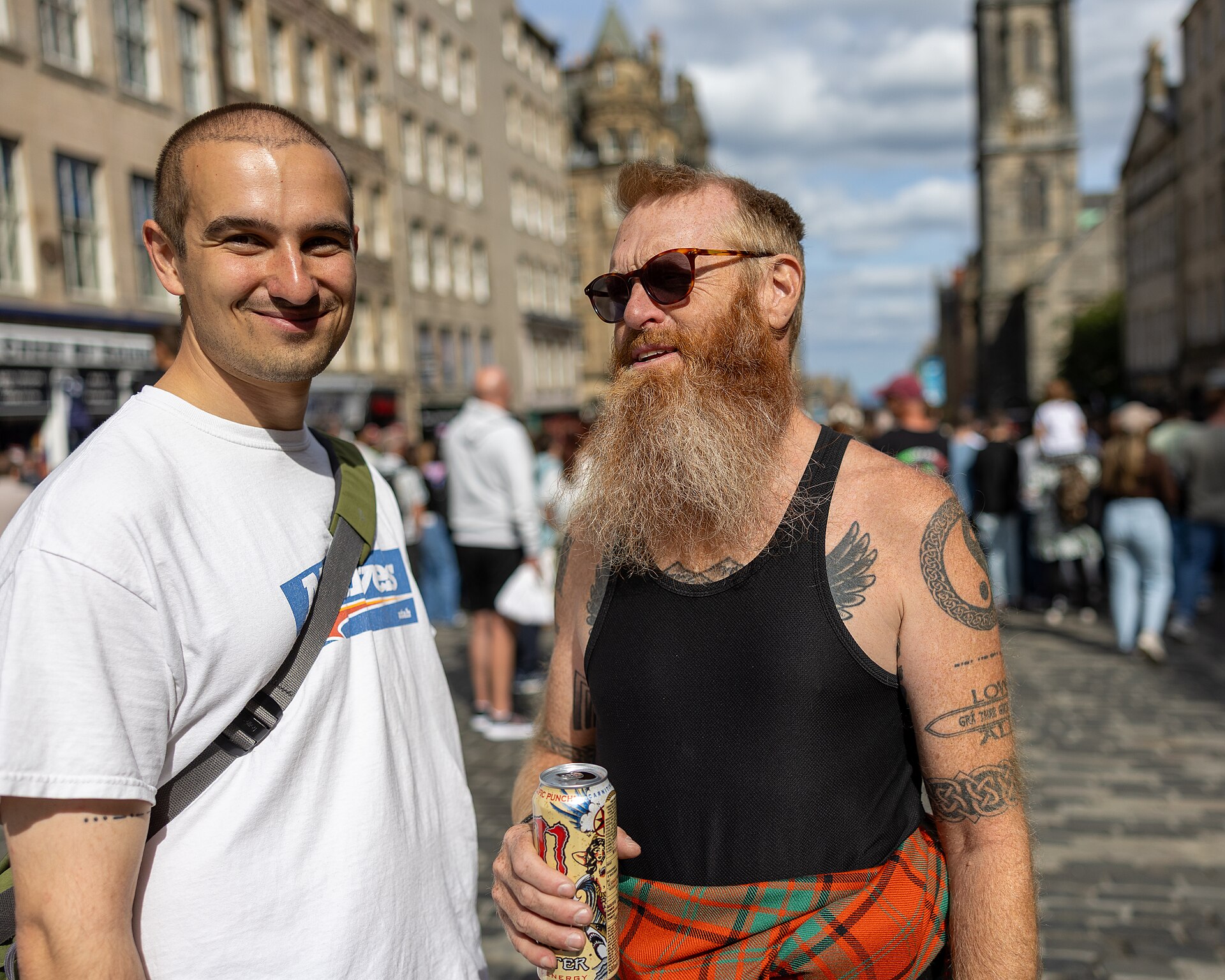 The vibe in the streets at the 2025 Edinburgh Festival Fringe.