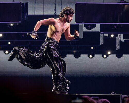 PARG, representing Armenia, performing at Eurovision 2025 in Basel, Switzerland.