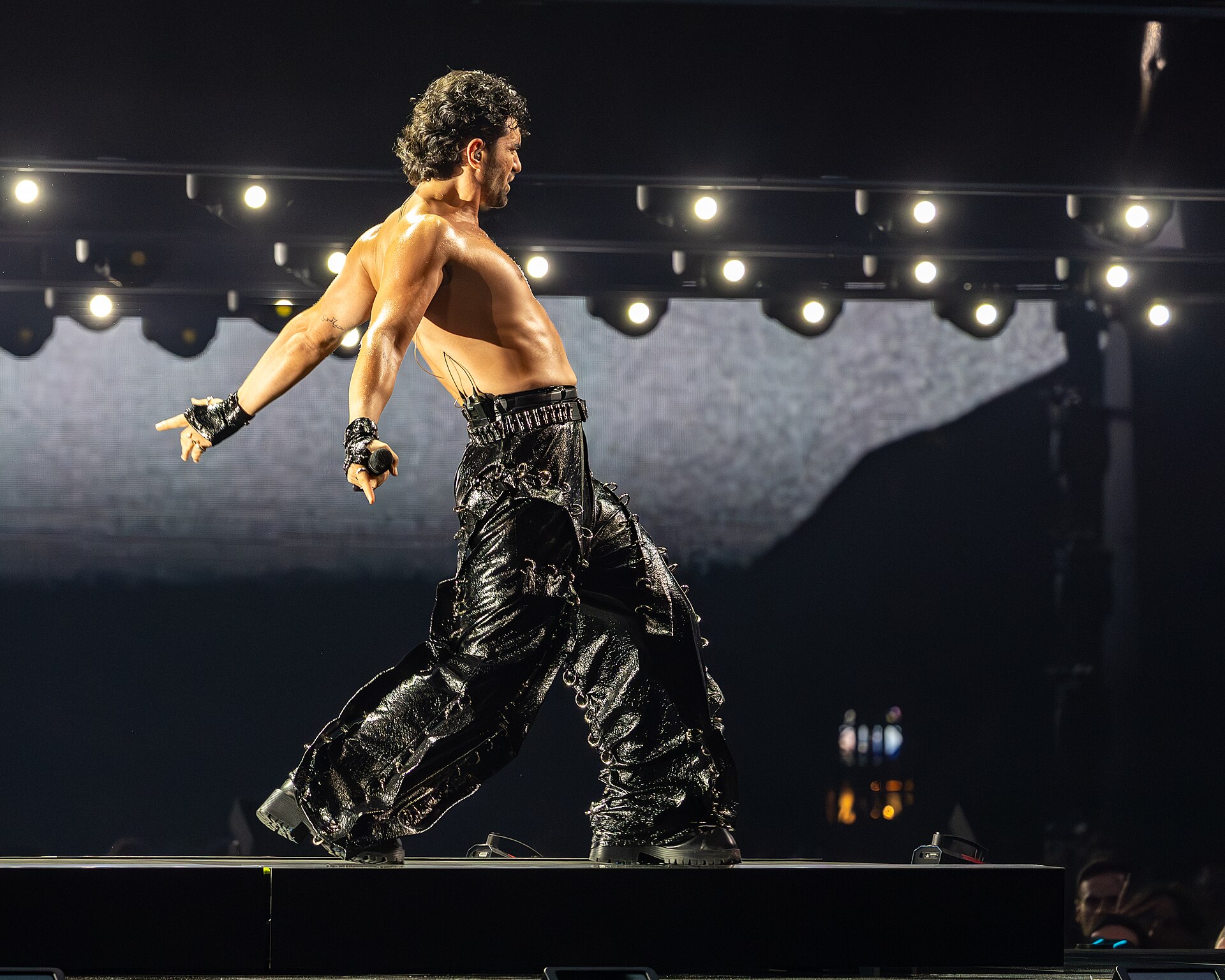 PARG, representing Armenia, performing at Eurovision 2025 in Basel, Switzerland.