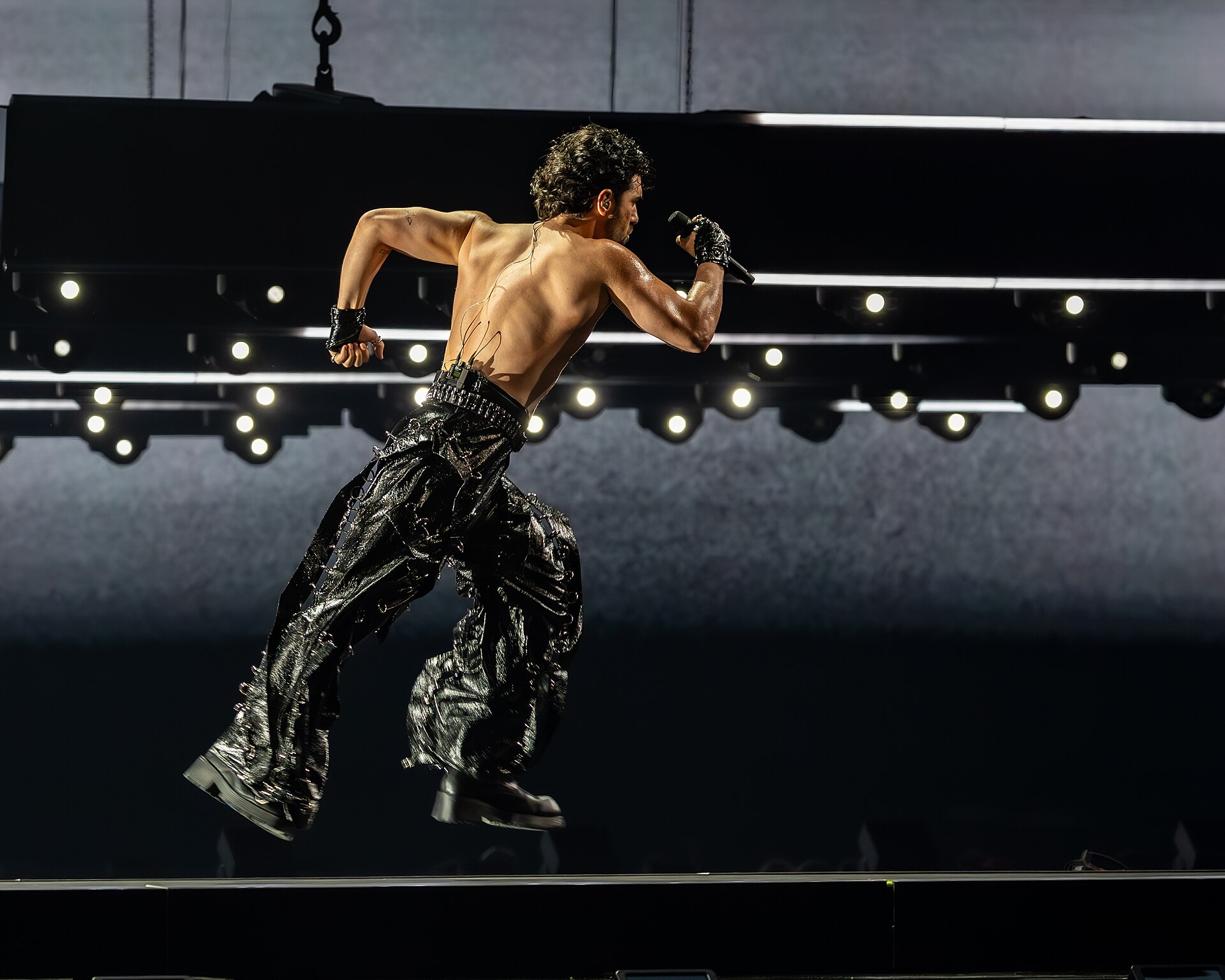 PARG, representing Armenia, performing at Eurovision 2025 in Basel, Switzerland.