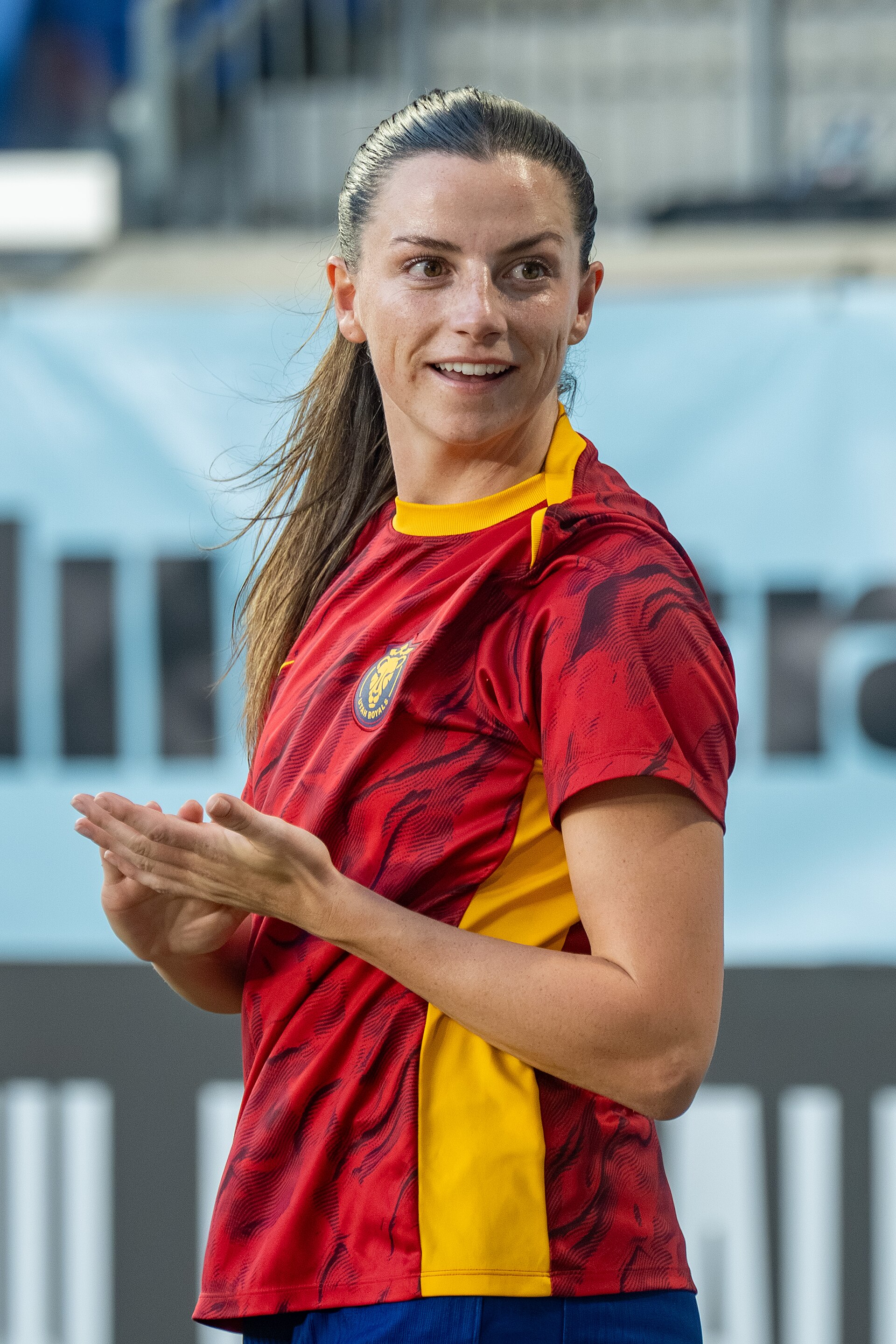 Paige Monaghan during Gotham FC vs Utah Royals on 23 Aug 2025