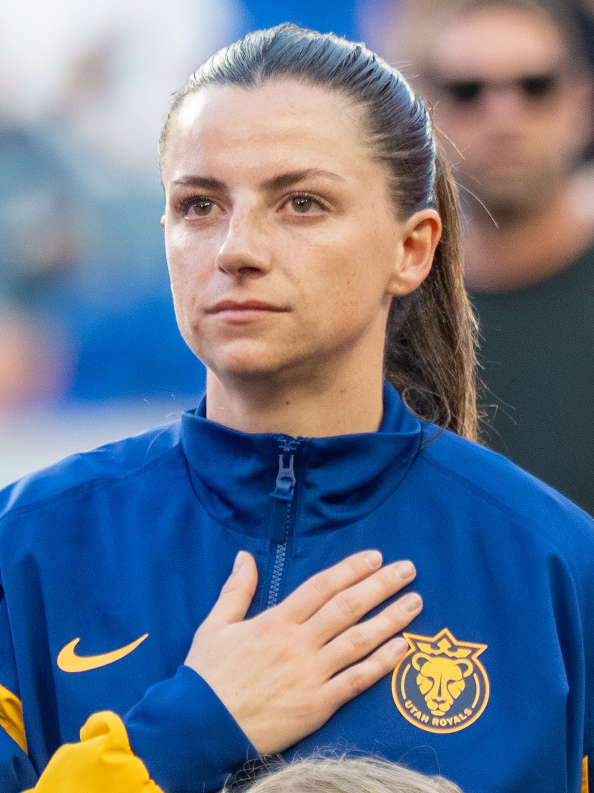 Paige Monaghan during Gotham FC vs Utah Royals on 23 Aug 2025