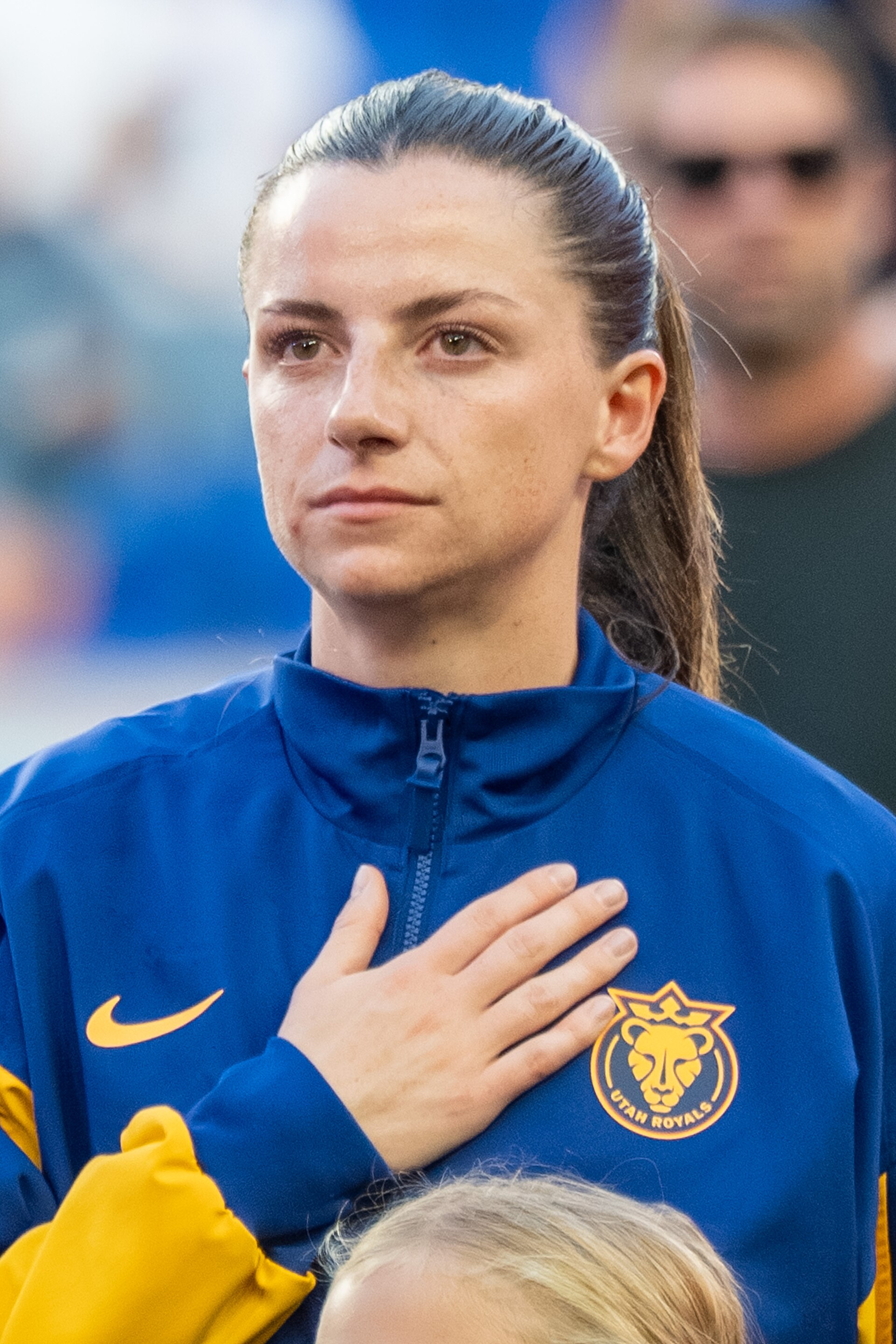 Paige Monaghan during Gotham FC vs Utah Royals on 23 Aug 2025