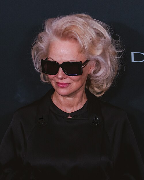 Pamela Anderson at the WWD Style Awards 2026