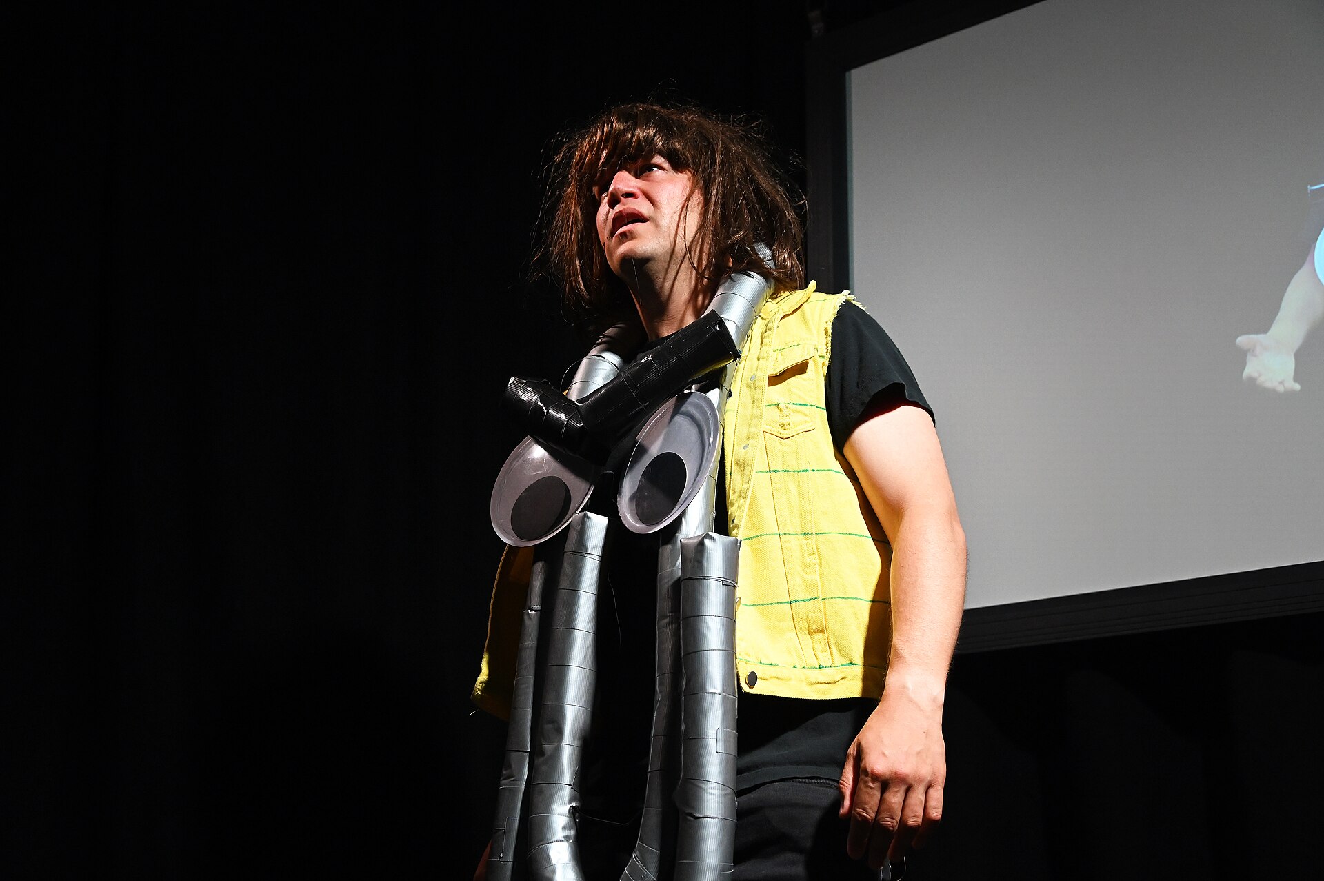 Douglas Widick in "Paperclip" at the 2025 Edinburgh Festival Fringe