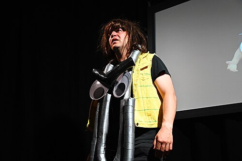 Douglas Widick in "Paperclip" at the 2025 Edinburgh Festival Fringe