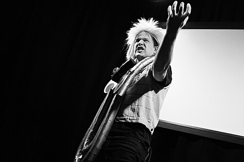 Douglas Widick in "Paperclip" at the 2025 Edinburgh Festival Fringe