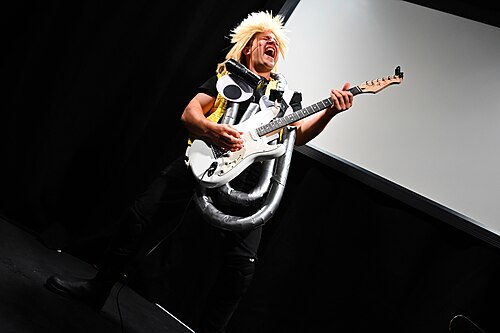 Douglas Widick in "Paperclip" at the 2025 Edinburgh Festival Fringe