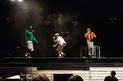 Paris Texas performing at Scotiabank Arena in Toronto, 2025