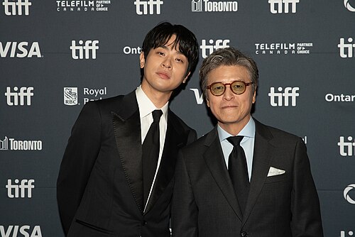 Park Jeong-min and Kwon Hae-hyo at 2025 Toronto International Film Festival