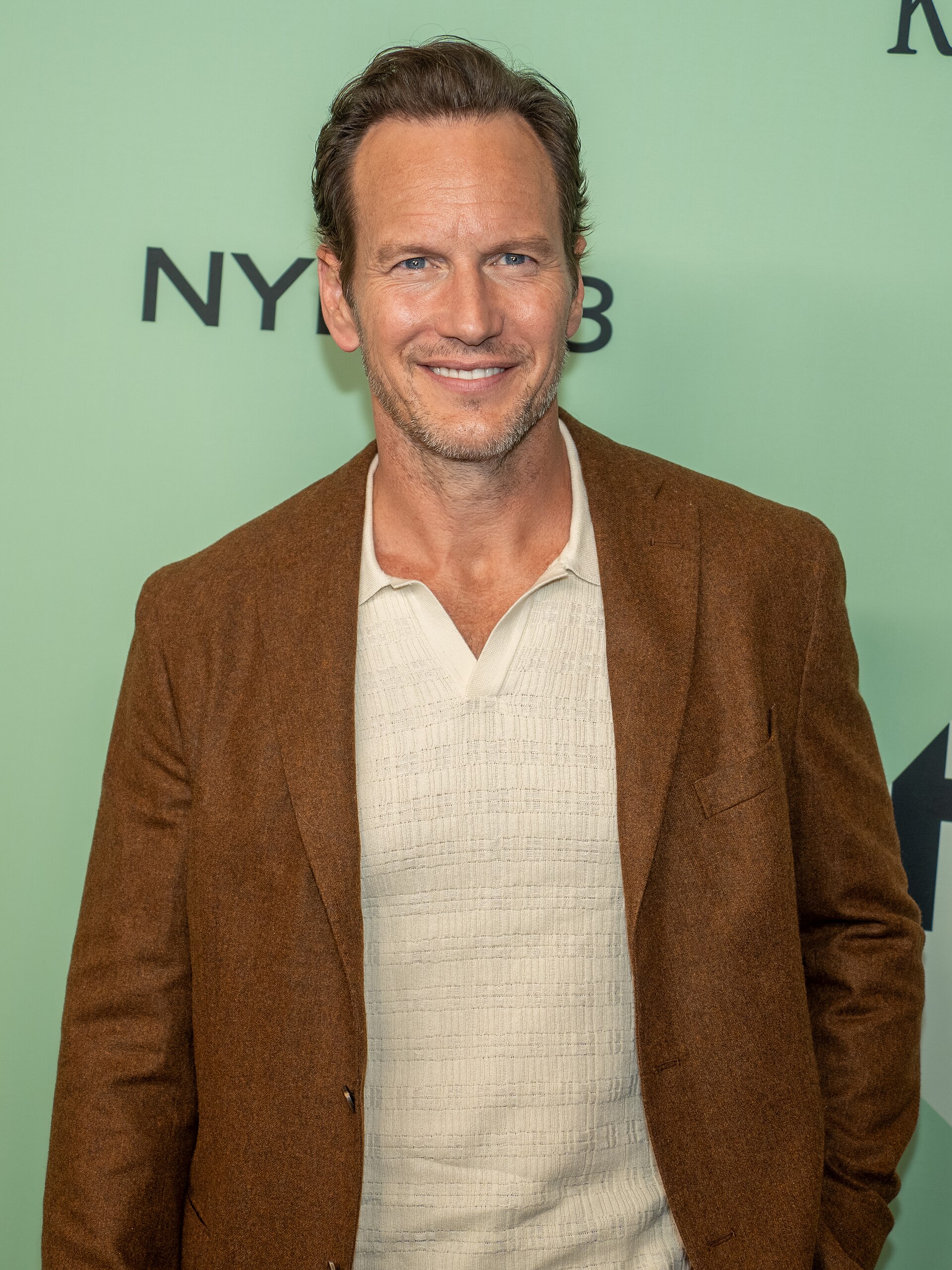 Patrick Wilson, actor, at the 63rd annual New York Film Festival at Lincoln Center in 2025 for the film Jay Kelly