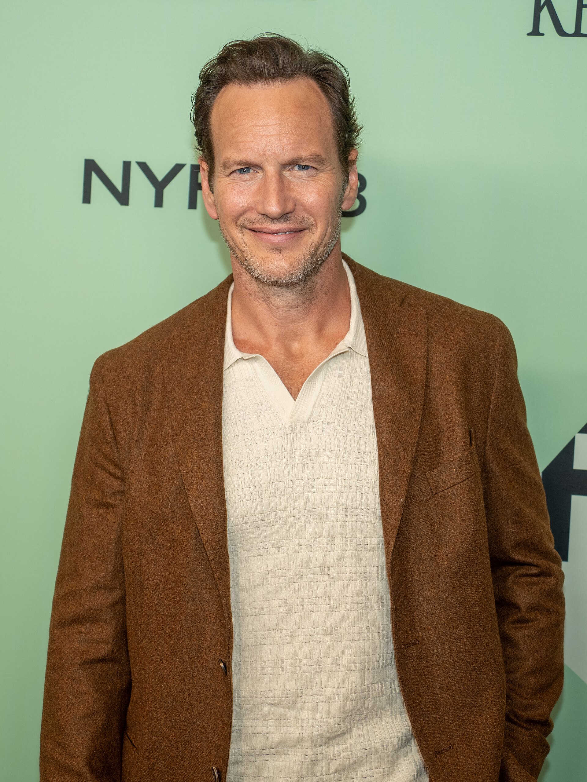 Patrick Wilson, actor, at the 63rd annual New York Film Festival at Lincoln Center in 2025 for the film Jay Kelly