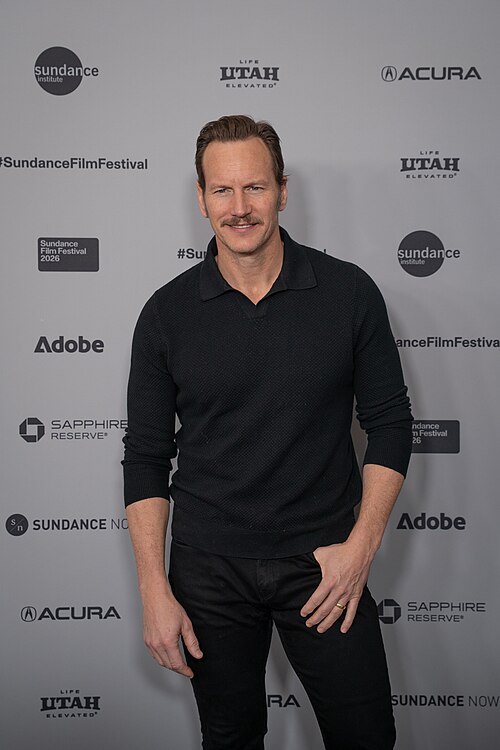 Patrick Wilson (actor) at the premiere for Run Amok at Sundance Film Festival 2026.