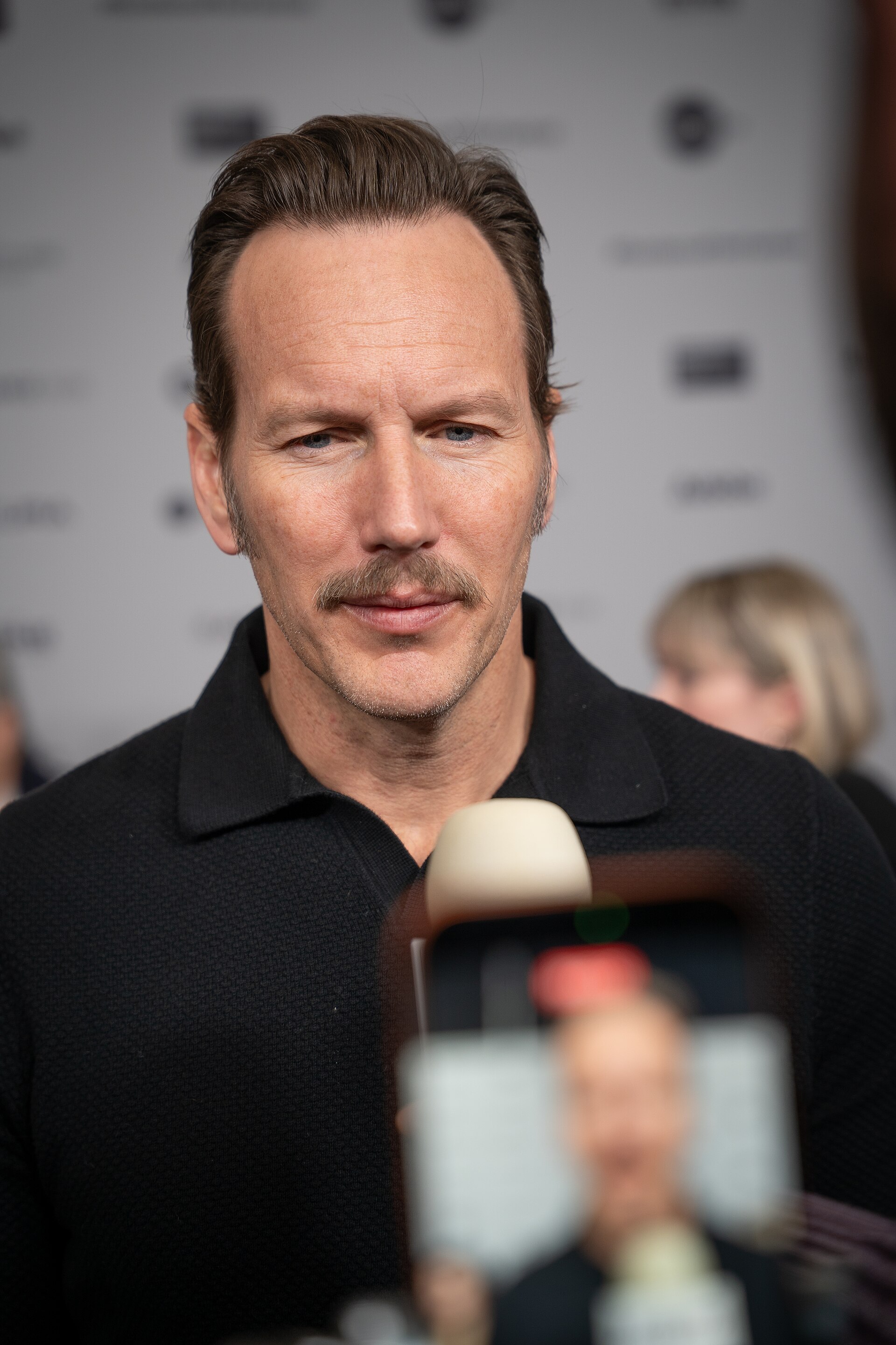 Patrick Wilson (actor) at the premiere for Run Amok at Sundance Film Festival 2026.