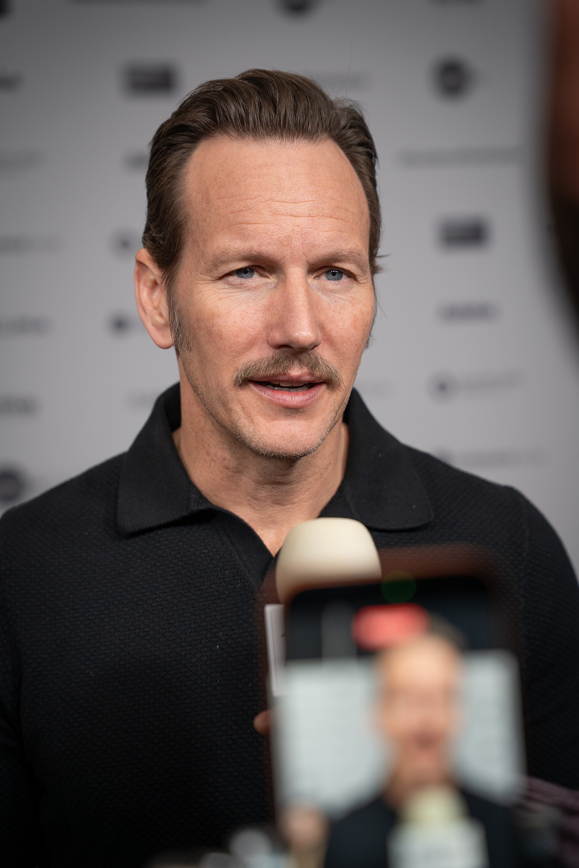 Patrick Wilson (actor) at the premiere for Run Amok at Sundance Film Festival 2026.