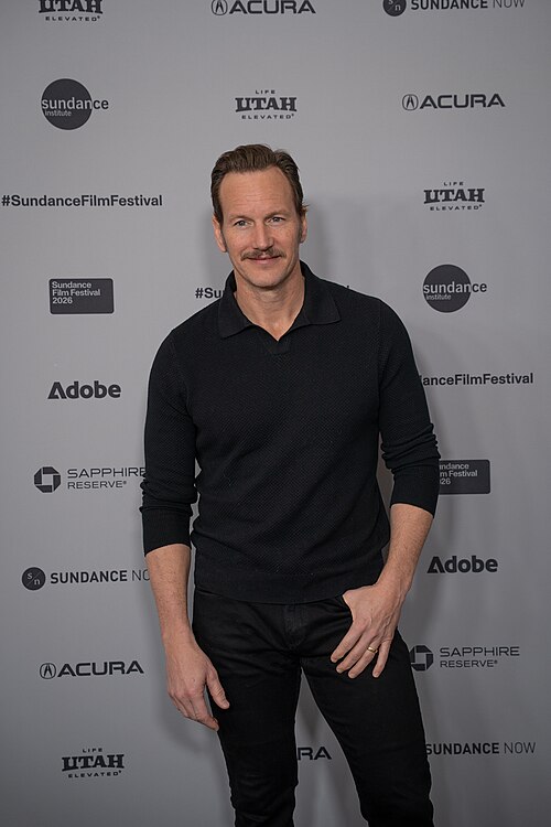 Patrick Wilson (actor) at the premiere for Run Amok at Sundance Film Festival 2026.