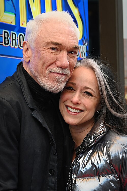 Patrick Page & Paige Davis at the Opening Night of "Old Friends" on Broadway, 2025