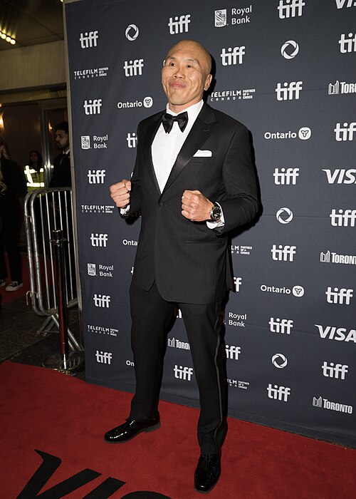 Paul Cheng attends the premiere of "The Smashing Machine" during the 2025 Toronto International Film Festival at Princess of Wales Theatre on September 08, 2025 in Toronto, Ontario.