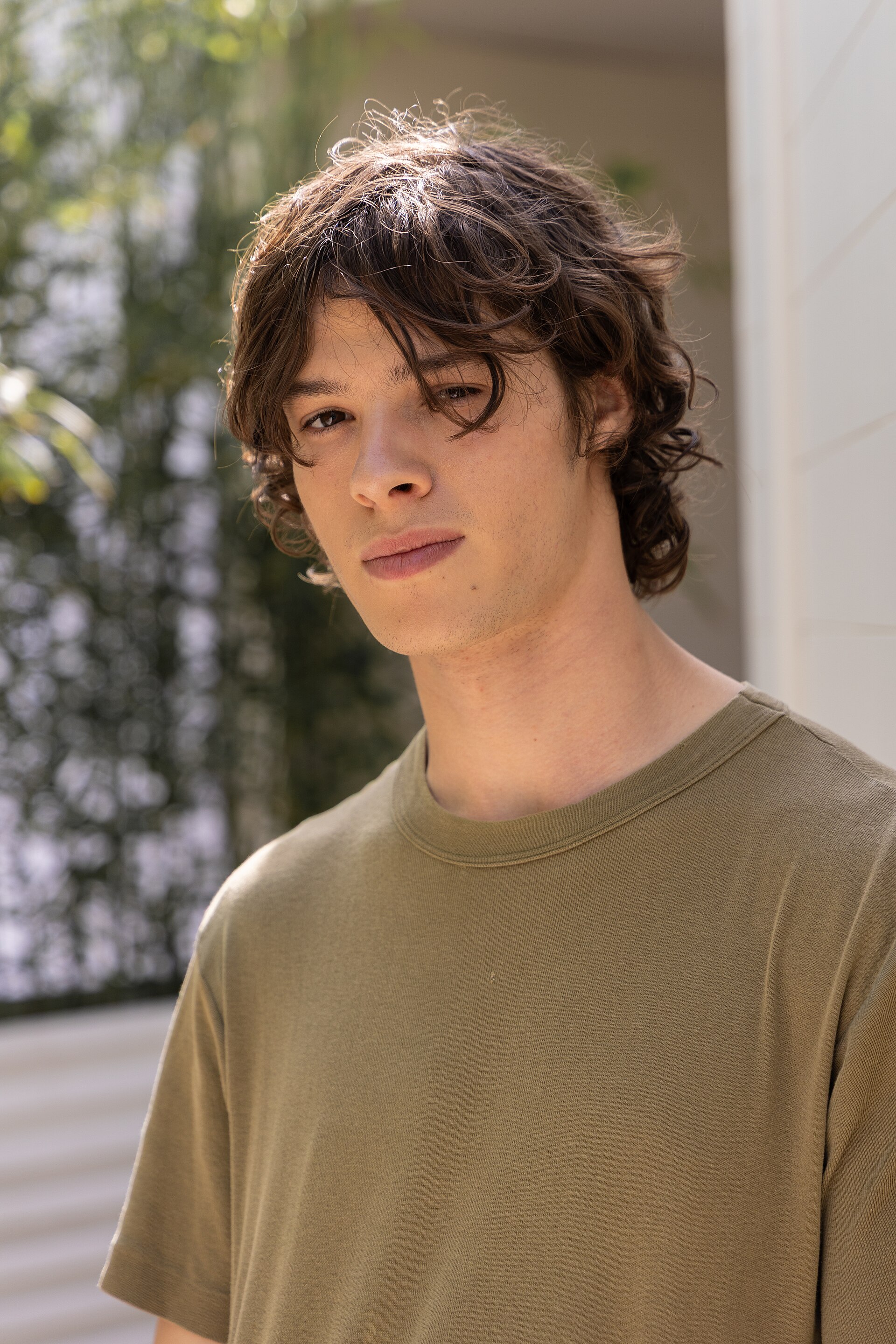 Actor Paul Kircher at the 2025 Cannes Film Festival