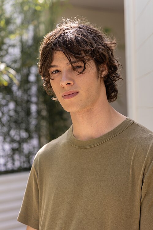 Actor Paul Kircher at the 2025 Cannes Film Festival