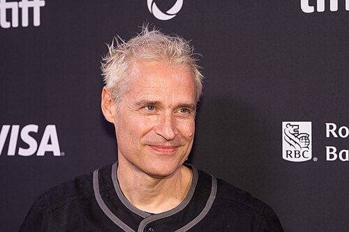 Paul Leonard Morgan, composer, at the 2025 Toronto International Film Festival (TIFF) for the movie Adulthood.