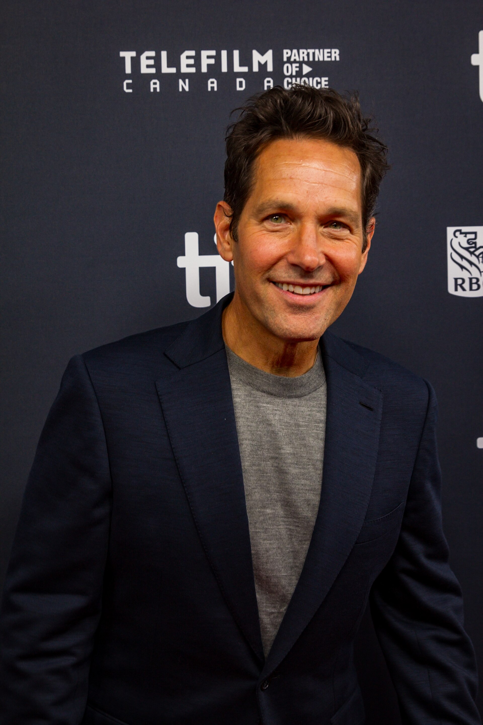 Paul Rudd, actor, at the 2024 Toronto International Film Festival (TIFF) for the movie Friendship.
