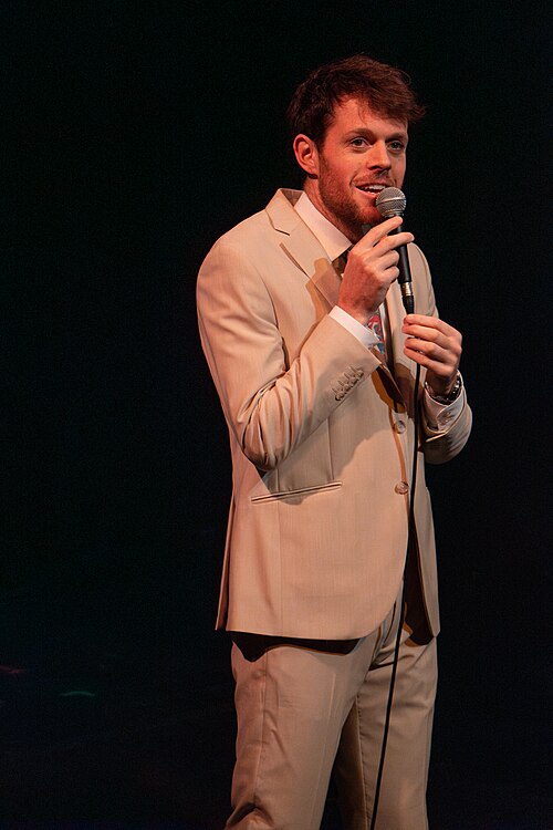 Paul Williams, comedian, at the 2024 Edinburgh Festival Fringe in Edinburgh, Scotland.