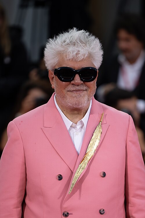 Film director Pedro Almodóvar at the 81st Venice International Film Festival