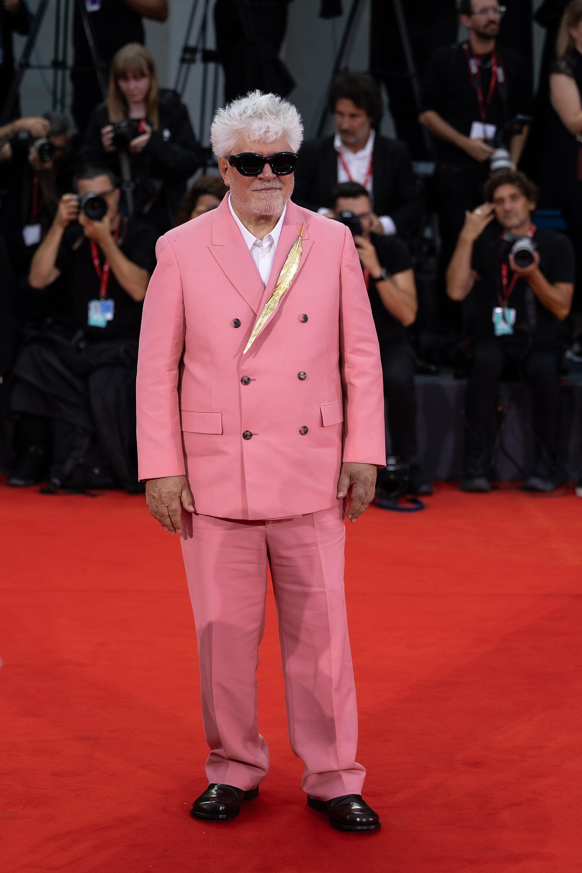 Film director Pedro Almodóvar at the 81st Venice International Film Festival