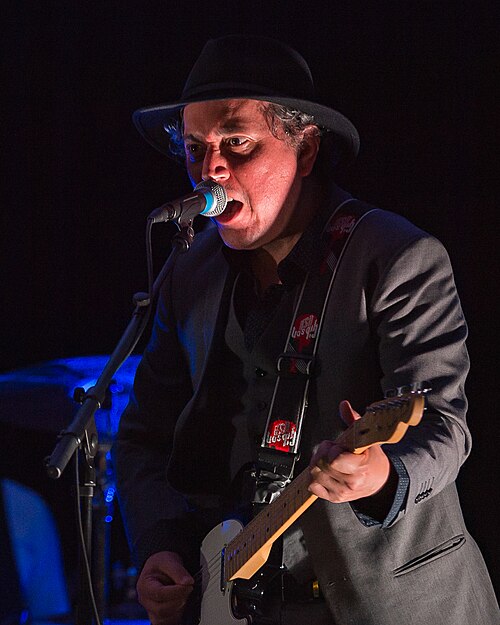 Pedro Carmona-Alvarez on stage with Frode Grytten Beat Band at Canal Street festival, 2017
