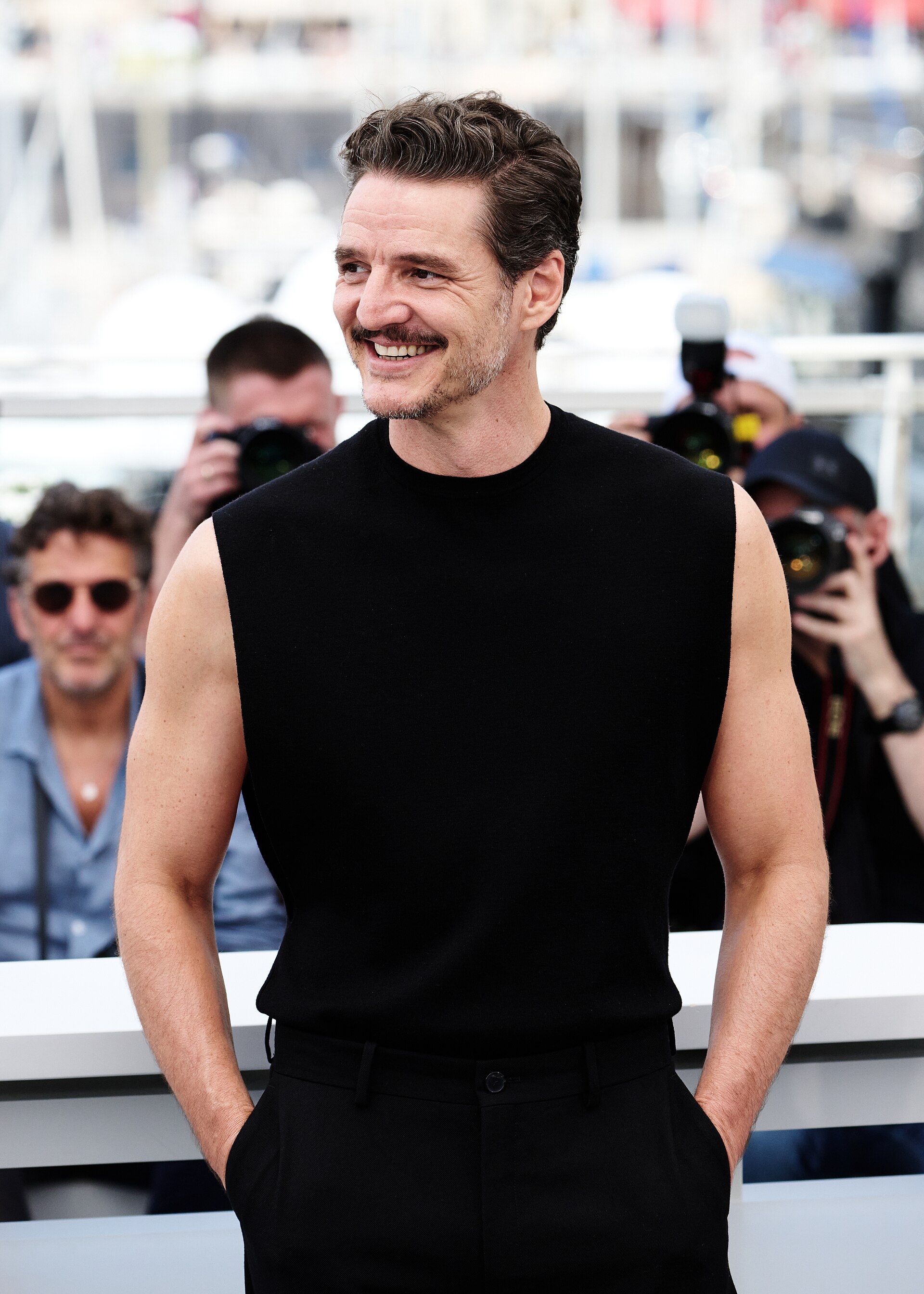 Pedro Pascal at a photocall for the movie "Eddington" during the 2025 Cannes Film Festival