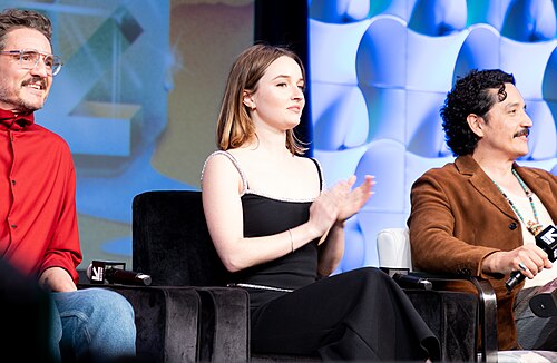 Pedro Pascal, Kaitlyn Dever, and Gabriel Luna at the 2025 South by Southwest festival.
