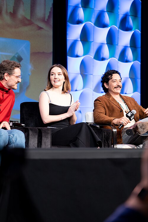 Pedro Pascal, Kaitlyn Dever, and Gabriel Luna at the 2025 South by Southwest festival.