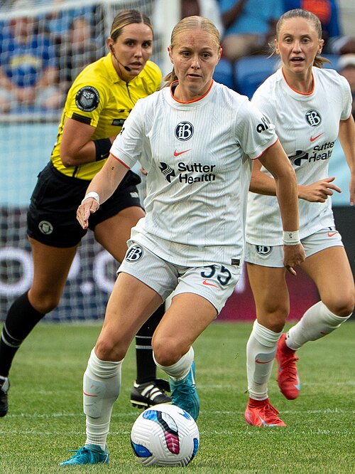 Penelope Hocking during Gotham FC vs Bay FC on 6.21.25