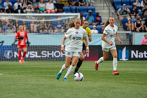 Penelope Hocking during Gotham FC vs Bay FC on 6.21.25
