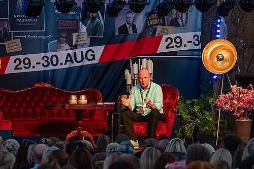 Per Asle Rustad at the True Crime Festival in Arendal, Norway, 2025