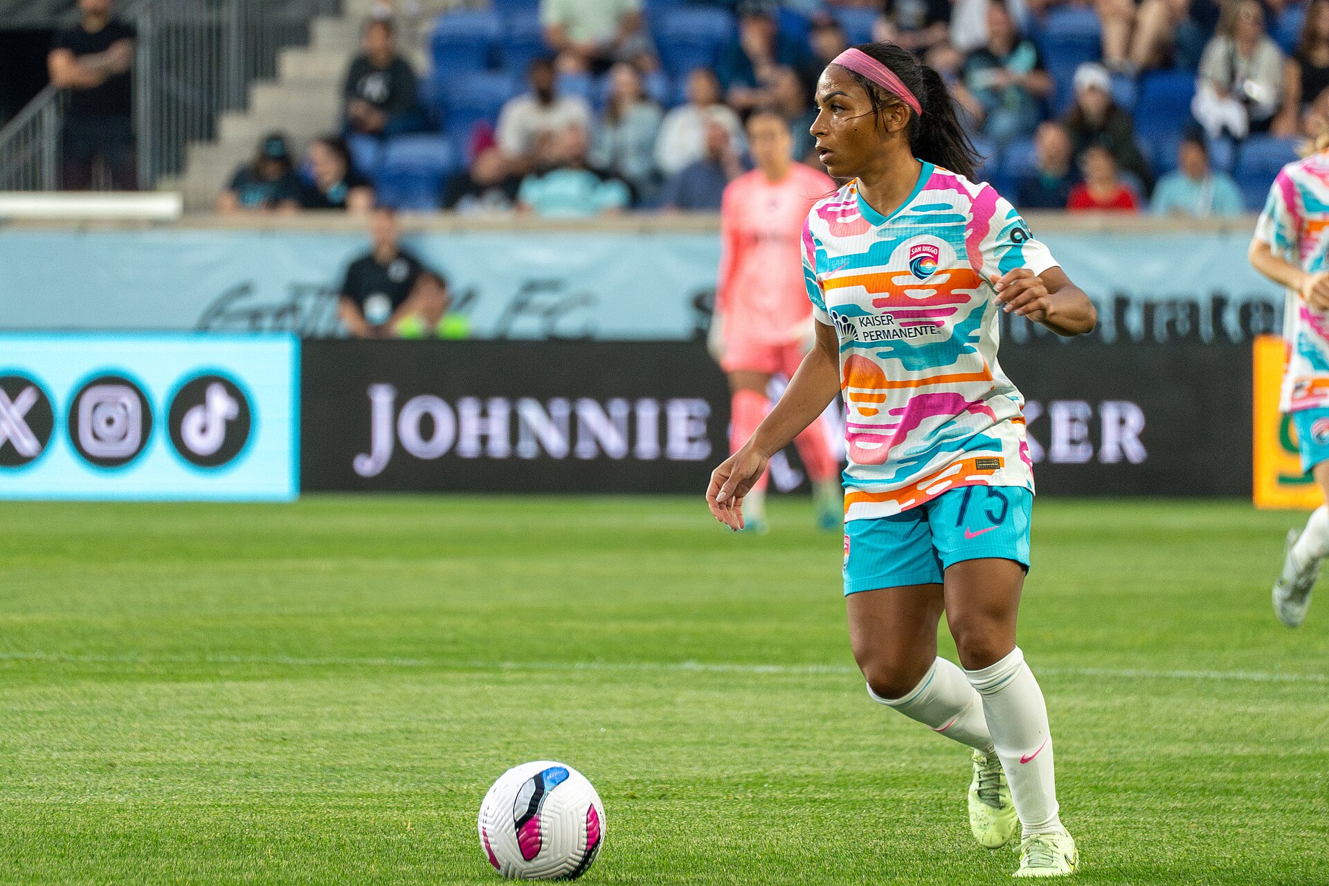 Perle Morroni during Gotham FC vs San Diego Wave on 5.16.25