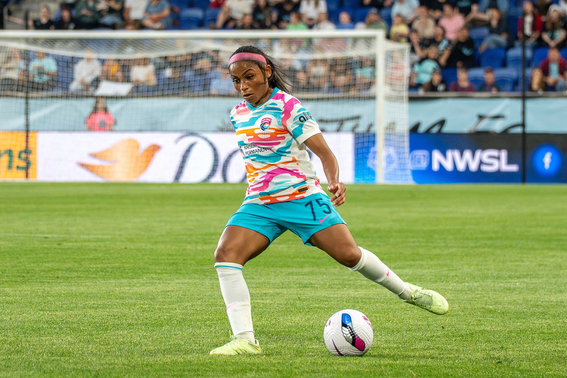 Perle Morroni during Gotham FC vs San Diego Wave on 5.16.25