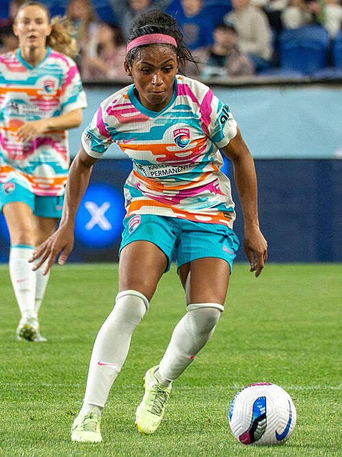 Perle Morroni during Gotham FC vs San Diego Wave on 5.16.25