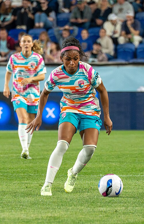 Perle Morroni during Gotham FC vs San Diego Wave on 5.16.25