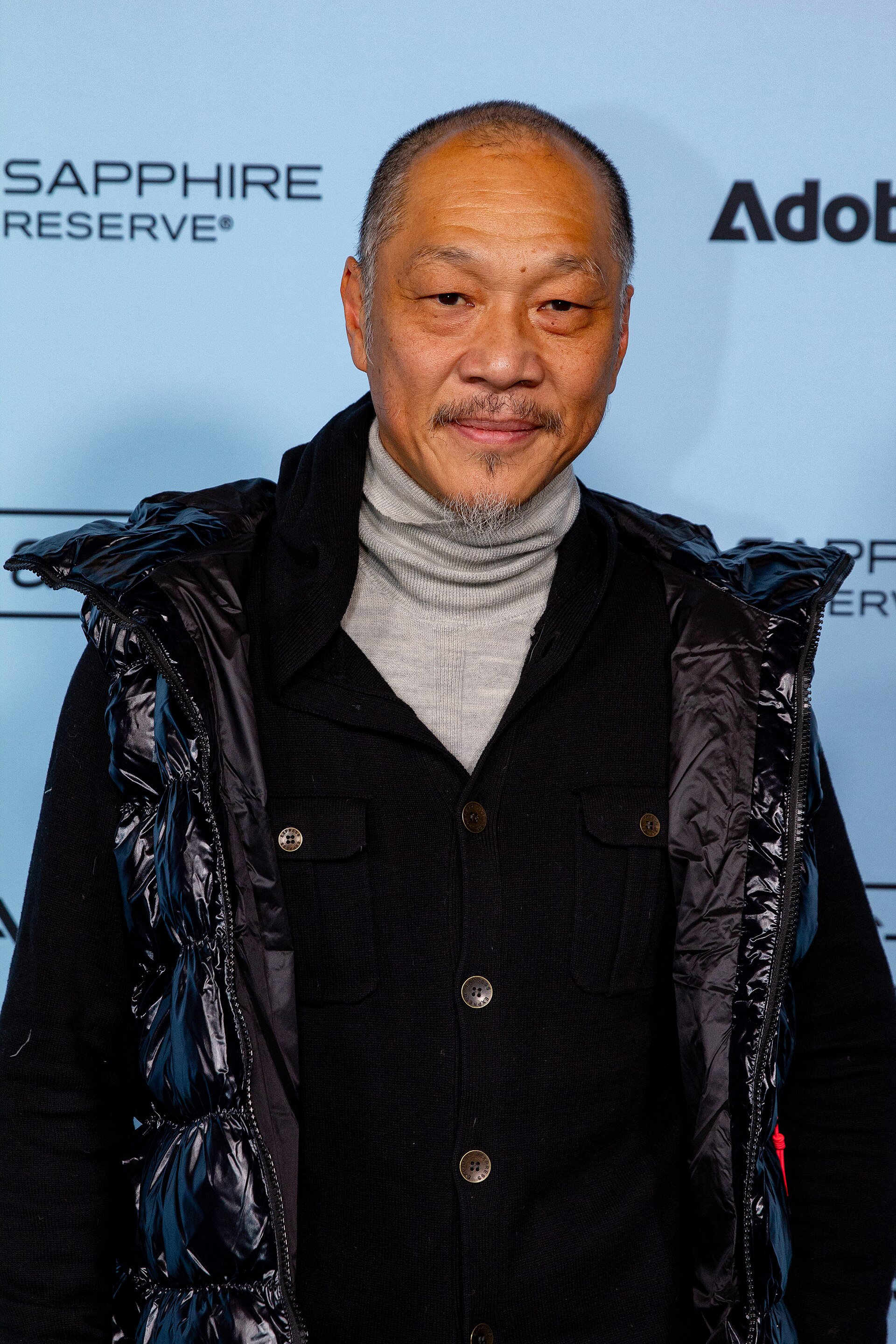 Perry Yung, actor, at the 2025 Sundance Film Festival for the movie Bunnylovr.