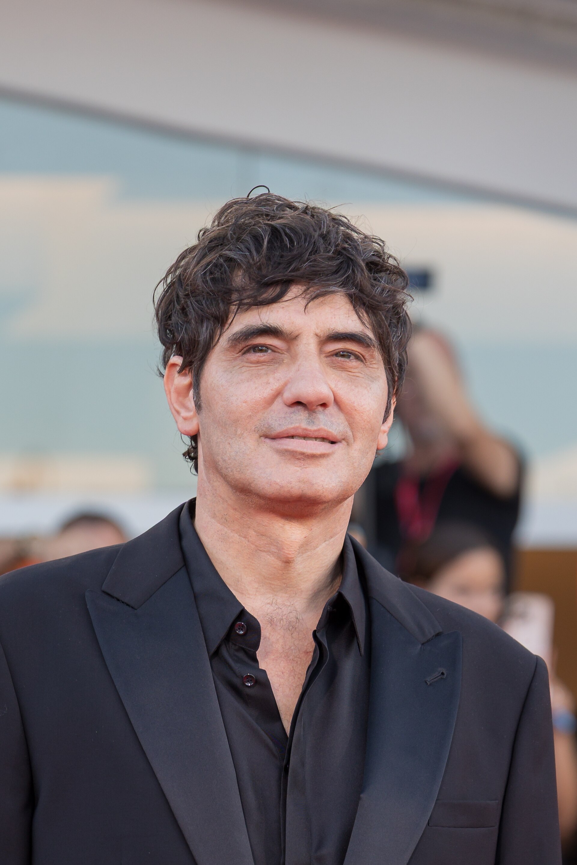 Pietro Marcello, director, at 82nd Venice International Film Festival in Venice, Italy for the film Duse.