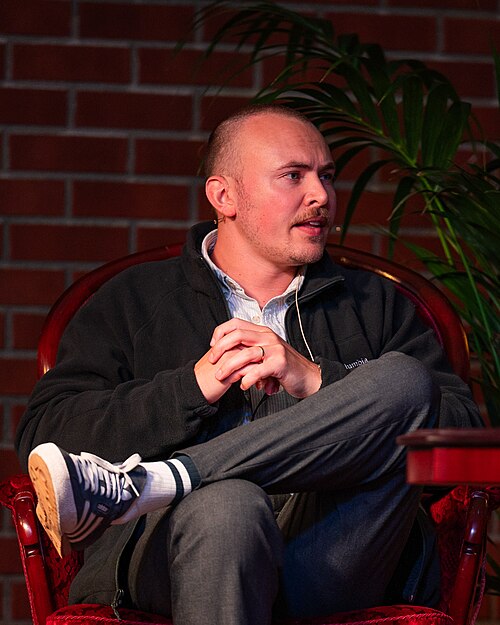 Preben Negård at the True Crime festival in Arendal, Norway, 2025