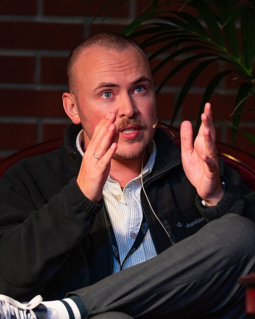 Preben Negård at the True Crime festival in Arendal, Norway, 2025