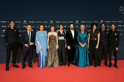 Cast & Crew of Deaf at Red Carpet of Goya Awards 2026 in Barcelona