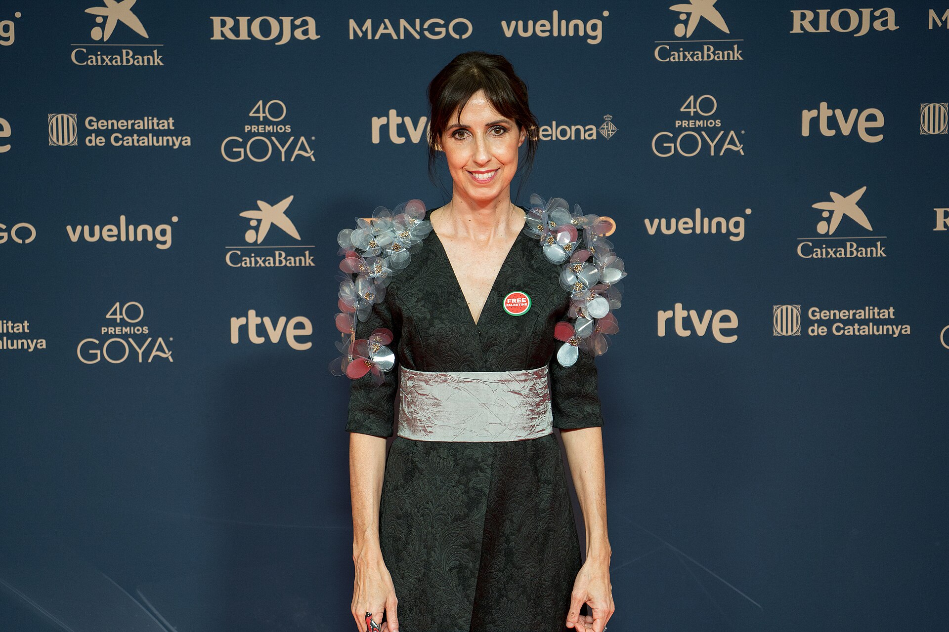 Eva Libertad at Red Carpet of Goya Awards 2026 in Barcelona