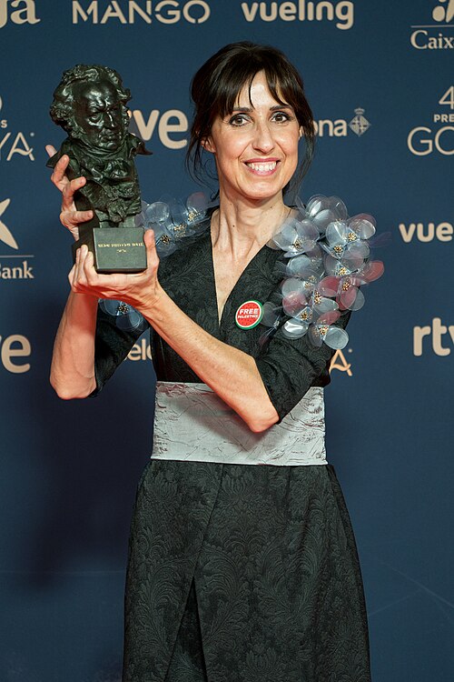 Eva Libertad at Red Carpet of Goya Awards 2026 in Barcelona
