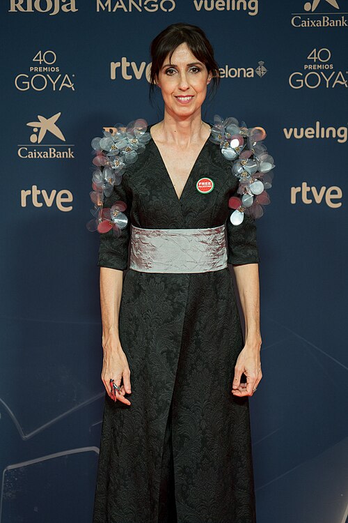 Eva Libertad at Red Carpet of Goya Awards 2026 in Barcelona